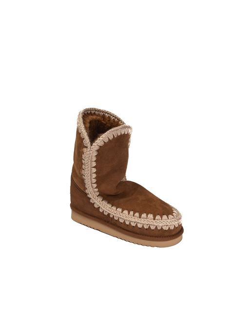 Stivaletto eskimo 24 cognac MOU | ESKIMO BOOT 24101000A-COG